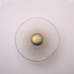 The Orbis bronze wall sconce side view