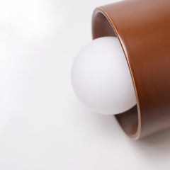 The Volta ceramic wall sconce in interior setting